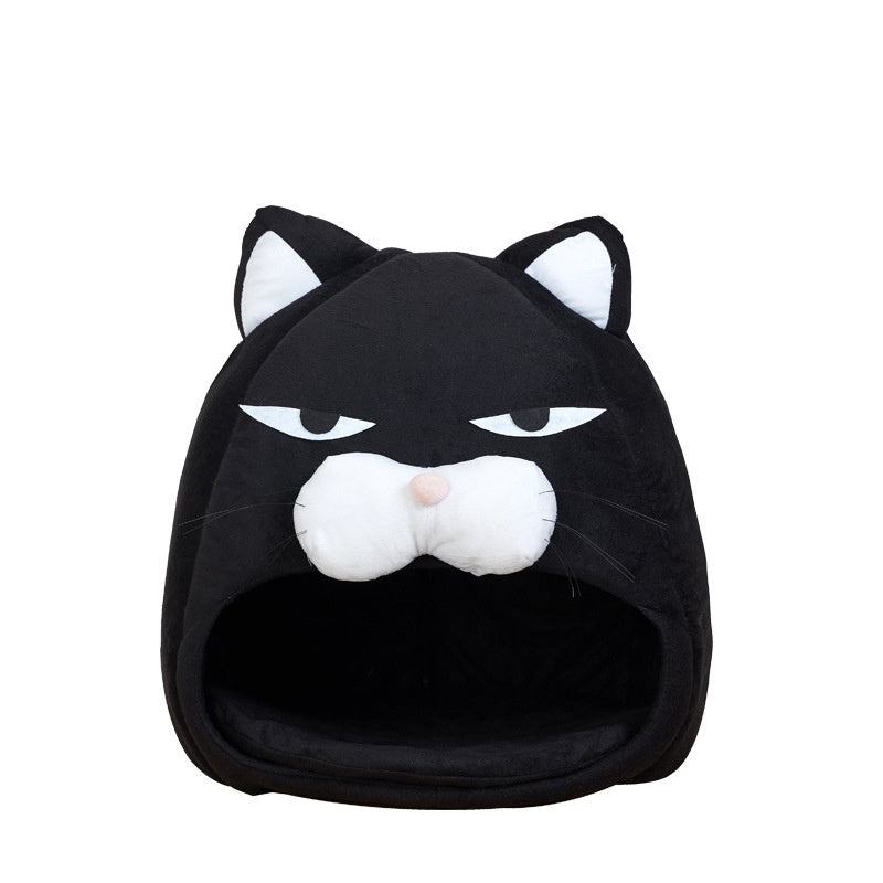 Cozy bed for cats and dogs