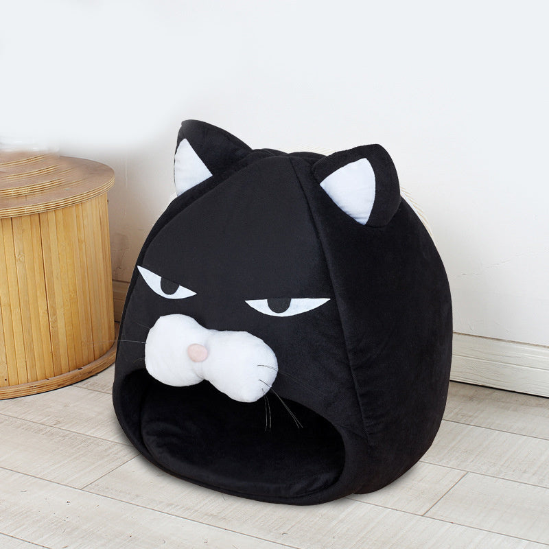 Cozy bed for cats and dogs